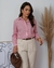 Camisa Básica Listrada Elisa na internet