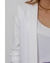 Blazer de Alfaiataria Alongado Manga Franzida Patricia - loja online