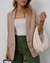 Blazer de Alfaiataria Alongado Manga Franzida Patricia na internet