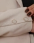 Blazer de Alfaiataria Alongado com Botões Madreperola Stella