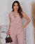 Colete Feminino de Alfaiataria Curto com Botões Chloe