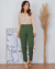 NOVA Calça de Alfaiataria com Cinto Mia - comprar online