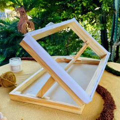 Imagem do Bastidor regulável para punch needle | Maleta têxtil