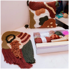 Kit punch needle | Curso Descomplicado na internet