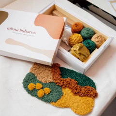 Kit punch needle | Deleite - Mirna Linhares - punch needle | tapeçaria