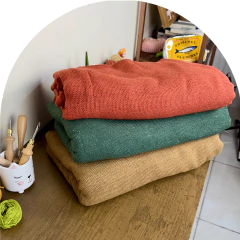 Tecido Parahyba Colorido | punch needle e tufting - comprar online