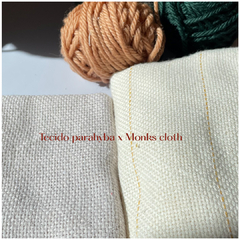 Tecido Parahyba | punch needle e tufting - loja online