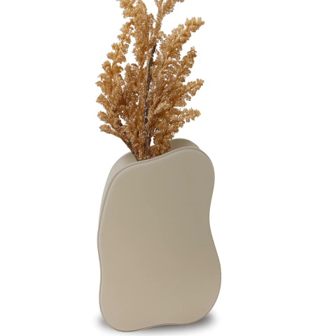 Vaso Orgânico de Vidro Design e Sofisticação - comprar online