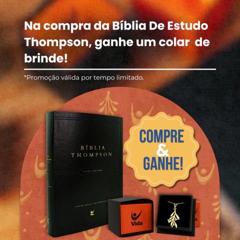 Bíblia-Sagrada-De-Estudo-Thompson-AEC-Letra-Grande-Capa-Luxo-Preta