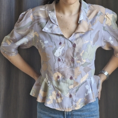 Camisa vintage Lilas - tienda online