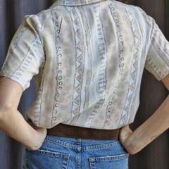 Camisa vintage Mosaico - comprar online