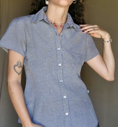 Camisa vintage Vichy - comprar online