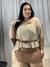 Imagem do Short Saia Zara Plus Size Marrom