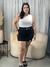 Regata Plus Size Manga Única Off - loja online