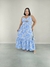 Vestido Mary Estampado Azul - loja online