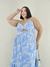Vestido Mary Estampado Azul - comprar online