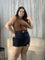 Regata Plus Size Ana Marrom na internet