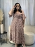Vestido Mariana Plus Size Rose na internet