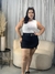 Regata Plus Size Manga Única Off - Plus Salles