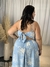 Vestido Mary Estampado Azul - Plus Salles