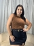 Imagem do Regata Plus Size Ana Marrom