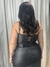 Short saia de couro Preto - loja online