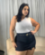 Regata Plus Size Manga Única Off - comprar online