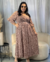 Vestido Mariana Plus Size Rose - comprar online