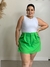 Short Saia Alfaiataria Verde Lima - loja online