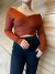 CROPPED MODAL ISIS TERRACOTA