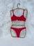 CONJUNTO MEIA TAÇA VERMELHO