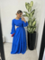 VESTIDO LONGO BRENDA - AZUL - Donna Boutique
