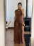 CONJUNTO ALANY CARAMELO - Donna Boutique