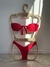 CONJUNTO BIQUÍNI ARGOLA VERMELHO - Donna Boutique