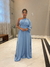 VESTIDO LONGO MARCIA - AZUL SERENITY