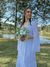 Vestido Branco Manga Longa TuLE - Donna Boutique