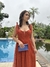 VESTIDO LONGO LETICIA - TERRACOTA - comprar online