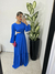 VESTIDO LONGO BRENDA - AZUL - Donna Boutique