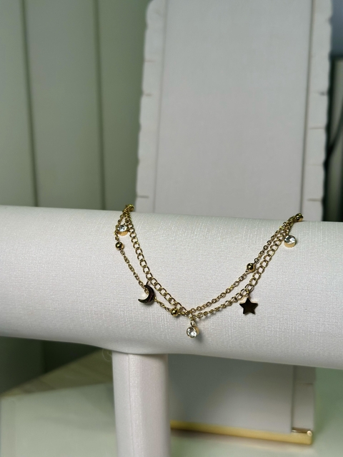 PULSEIRA MOON STAR DOURADO - comprar online