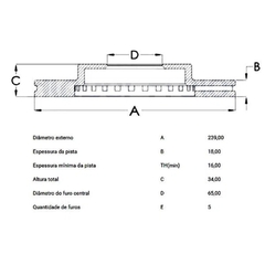 par-de-disco-de-freio-dianteiro-ventilado-vw-spacefox-fox-polo-crossfox-2002-a-2019-hipper-freios-hf01b