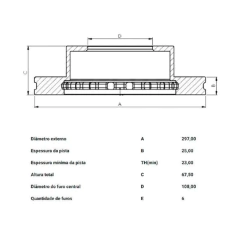 par-de-disco-de-freio-dianteiro-ventilado-toyota-hilux-sw4-2005-a-2015-hipper-freios-hf511