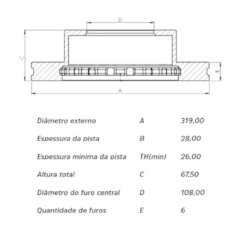 disco-de-freio-dianteiro-ventilado-toyota-hilux-2020-a-2023-hipper-freios-hf512d