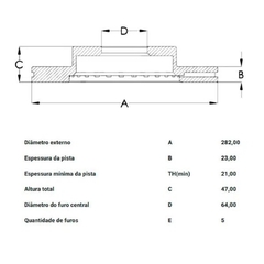 par-de-disco-de-freio-dianteiro-ventilado-honda-civic-2007-a-2017-hipper-freios-hf700f