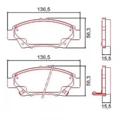 jogo-de-pastilhas-de-freio-honda-fit-city-wr-v-2012-a-2021-ferodo-hqf2314ac