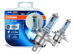 LÂMPADA OSRAM COOL BLUE INTENSE H4 EFEITO XENON