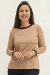 Blusa Jacquard Canelado - Ref. 7401 - La Thereza