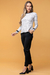Blusa Jacquard Canelado - Ref. 7401