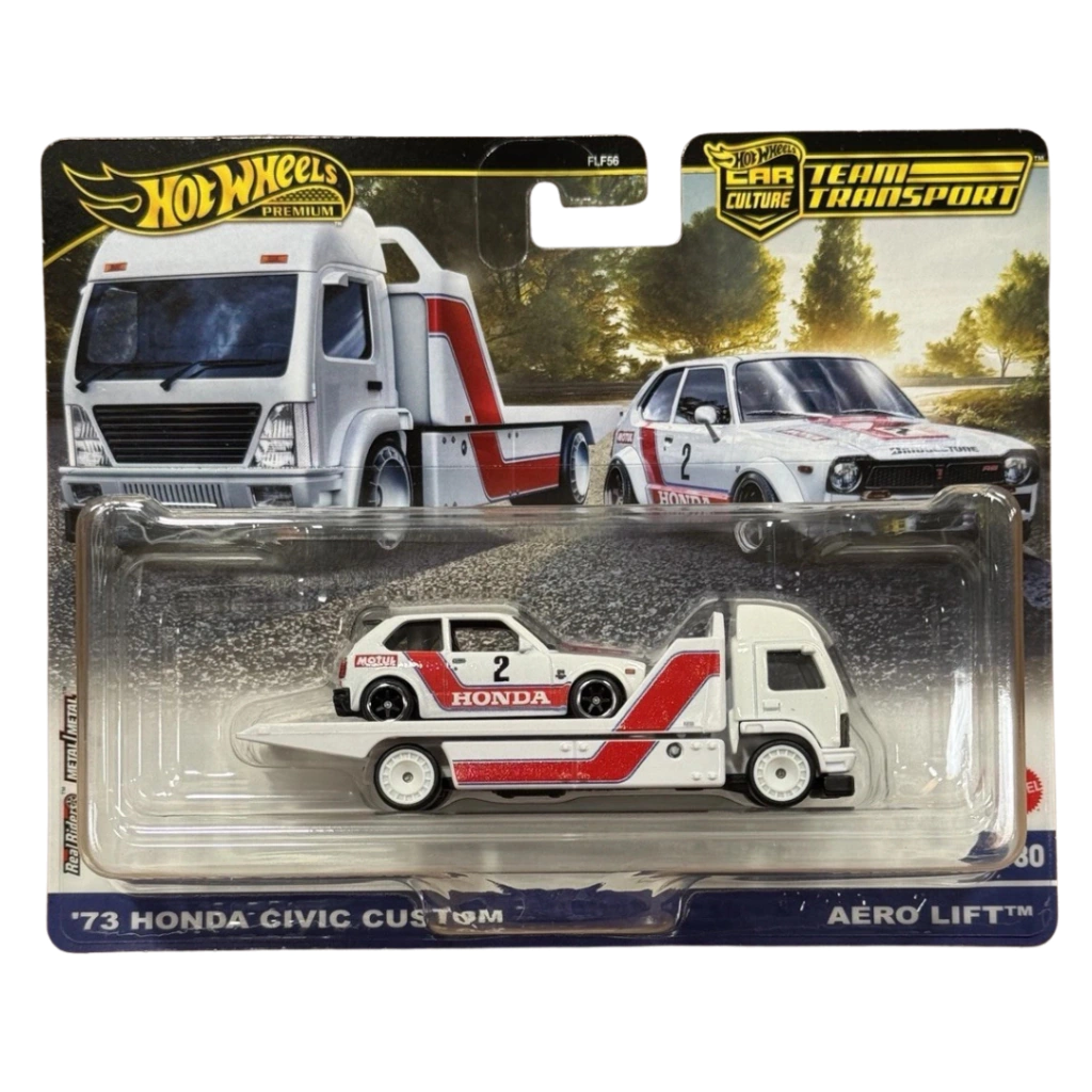 HOT WHEELS Team Transport 73 HONDA CIVIC CUSTOM