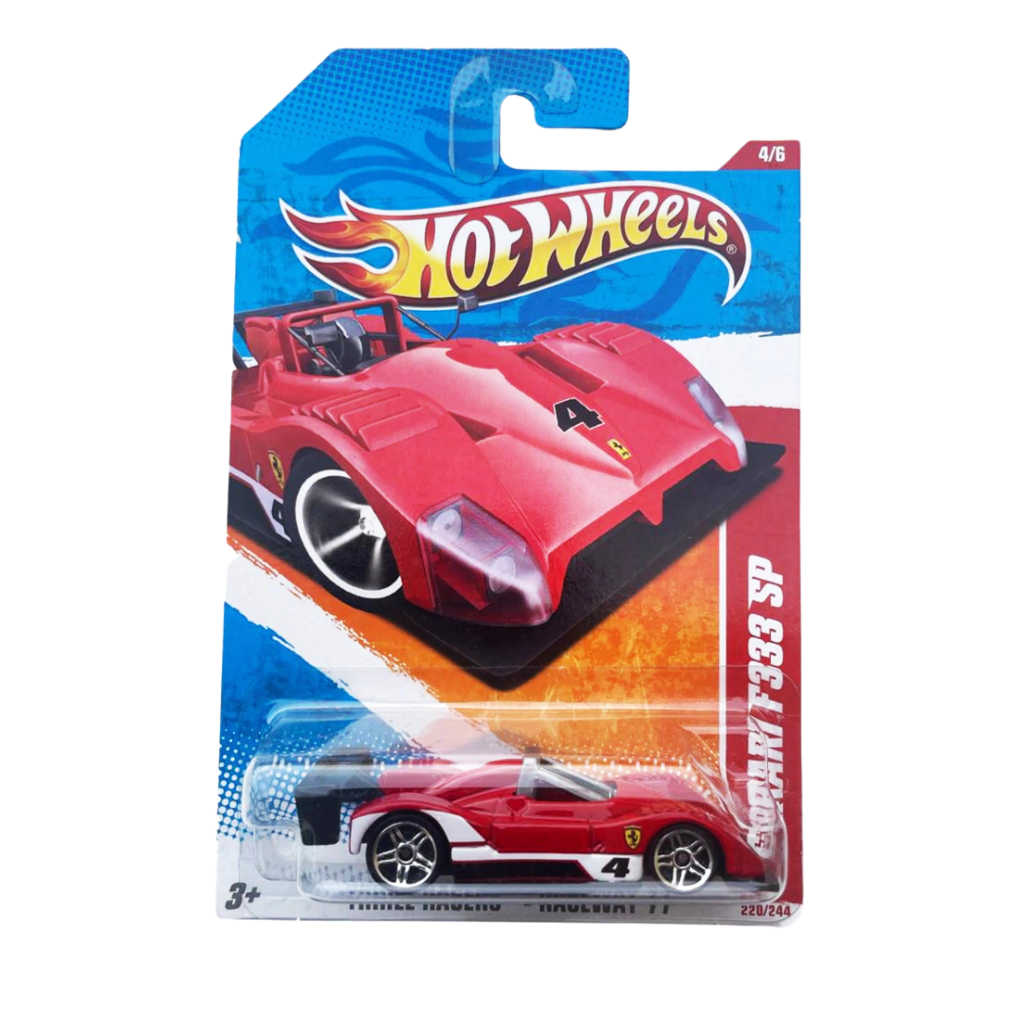 HOT WHEELS - MAINLINE - 2011 - FERRARI F333 SP - THRILL RACERS - RACEWAY 11