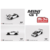 Mini GT 1:64 Toyota GR86 LB Nation - WHITE #769 - Artminis.com.br 